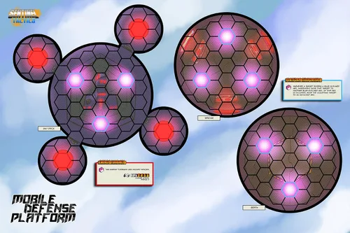 Vista 3 de Greater Than Games Juego de mesa Sentinel Tactics Uprising