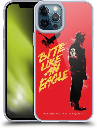 Vista 78 de Head Case Designs Funda de gel suave con licencia oficial de Cobra Kai Eagle Fang Logo Key Art compatible con Apple iPhone 7 Plus/iPhone 8 Plus