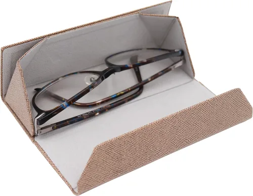 Vista 11 de Real Sic Funda para lentes de sol para hombres y mujeres, soporte magnético plegable para lentes de sol, inspirado en el color sólido