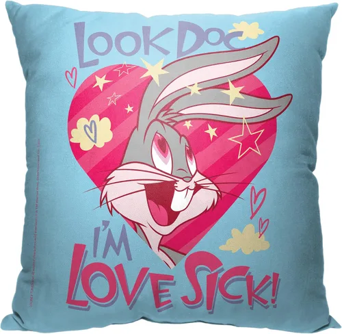 Vista 24 de Northwest Warner Bros. Looney Tunes - Almohada de 18 x 18 pulgadas, soplada