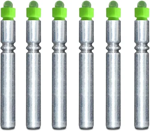 Vista 6 de 6 piezas de repuesto de luz LED Bobber para señuelos de pesca, bobbers, luces de bolígrafo, flechas, flotadores de pesca, luces de poste