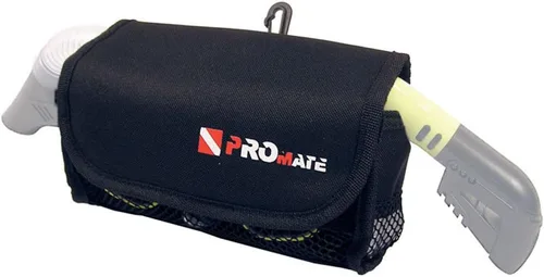Vista 2 de Promate Máscara Snorkel Set SeaDrops Anti-Niebla Snorkel Gear Bag Set- Rosa