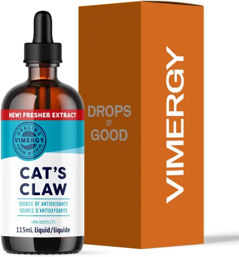 Vista 7 de Vimergy USDA Organic - Líquido de garra de gato - Proporciona apoyo antioxidante* - Beneficia al sistema inmunológico* - Vegano, sin gluten, sin OMG