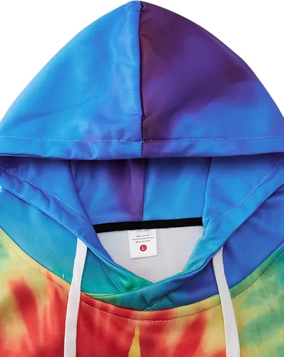Vista 7 de RAISEVERN Sudaderas con capucha unisex para hombre, con estampado 3D, de forro polar