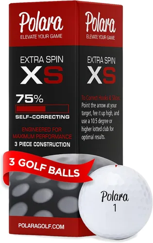 Vista 7 de Polara Self-Correcting Golf Balls – High-Performance Golf Balls with Soft Feel, Anti-Slice & Hook Correction, Exceeds USGA Limits, Dimple Design for