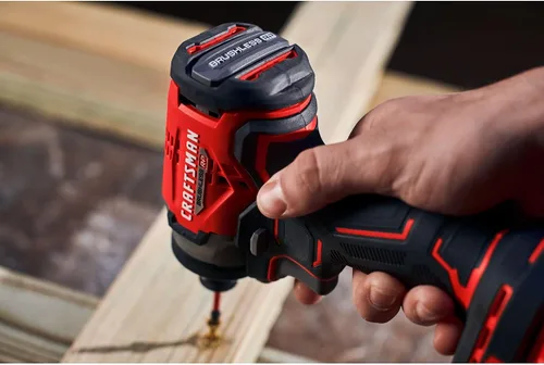 Vista 8 de CRAFTSMAN Destornillador de impacto inalámbrico V20, 1/4 de pulgada, solo herramienta desnuda (CMCF813B)