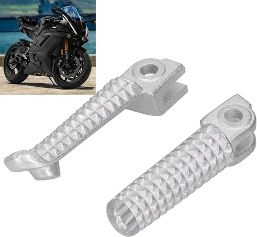 Vista 9 de Reposapiés de motocicleta de metal, accesorios para estribos de motocicleta, accesorios para R1 R6 MT09 MT07 R3 R15 R25 FZ1