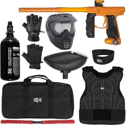 Vista 11 de Action Village Empire Mini GS TP Nivel 1 Kit de pistola de paintball protector