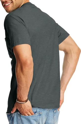 Vista 2 de Hanes Beefy-T - Camiseta de manga corta para adulto