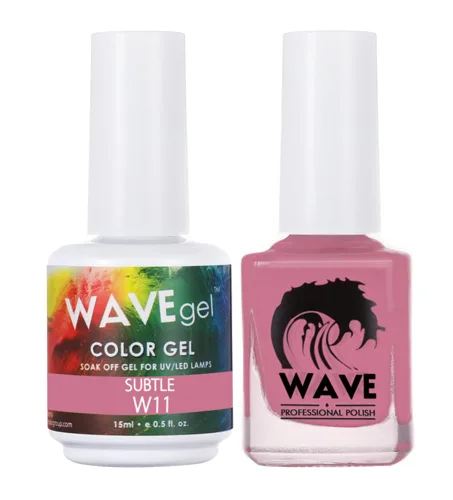 Vista 185 de WAVEGEL - Juego dúo de gel y esmalte de uñas a juego - Colección Simplicity - #P109 Blizzard I 0.5 onzas