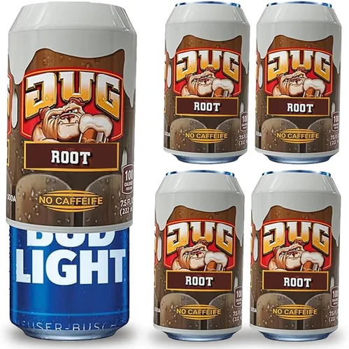 Vista 22 de BeerSkin - Fundas de silicona para latas que parecen refrescos, 12 oz (12.0 fl oz) - 1 paquete Fun Can Kozies for Camping, Outdoor Parties, Beach