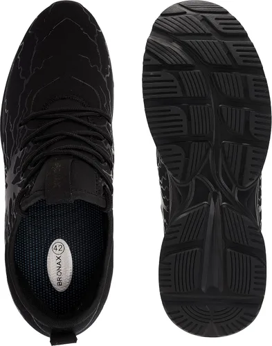 Vista 5 de BRONAX Tenis para hombre, cómodos, para correr, caminar, fitness, deportes al aire libre, gimnasio, atletismo, zapatos para adultos, calzado