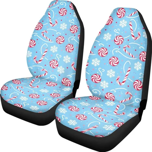 Vista 33 de Mumeson Fundas protectoras de asiento delantero de automóvil con estampado de calavera y girasol, fundas elásticas para asiento de automóvil, 2