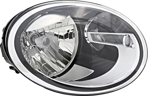 Vista 9 de Para Volkswagen Escarabajo Faros Lámparas Set 2012 2013 2014 2015 Halógeno Conductor y Pasajero Lado