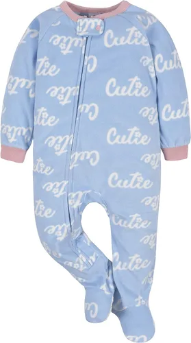Vista 3 de Gerber Pijama de forro polar resistente al fuego, para niña pequeña, 2