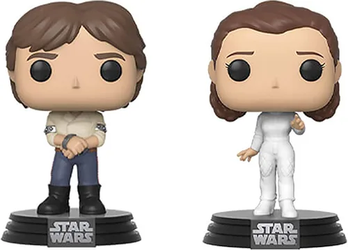 Vista 2 de Funko Pop! Star Wars: Star Wars - Han y Leia Pack de 2