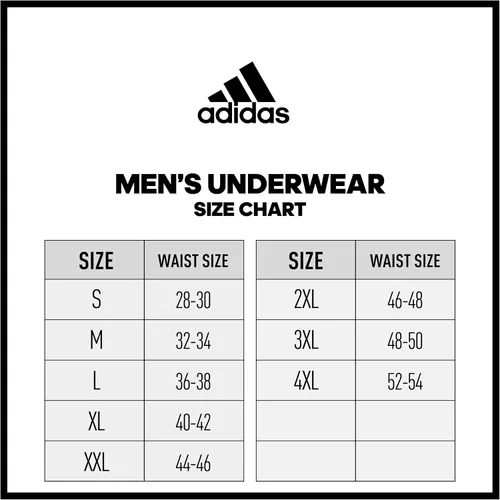 Vista 6 de adidas Men's Stretch Cotton 3-Pack Trunk