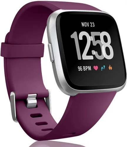 Vista 19 de Wepro Correa compatible con correas Fitbit Versa 2 para mujeres y hombres, correa suave compatible con bandas Fitbit Versa, correa deportiva Beige