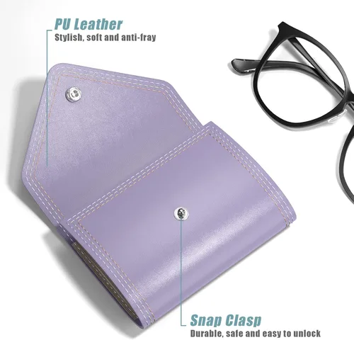 Vista 5 de Nipichsha Tarjetero para tarjetas de crédito, cartera pequeña para tarjetas, cartera delgada de cuero para tarjetas, funda de bolsillo para tarjetas