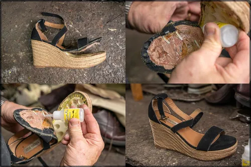 Vista 6 de Shoe-Fix pegamento para calzado: pegamento para reparación de calzado tipo profesional al instante