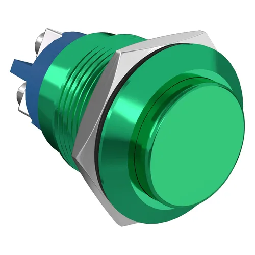 Vista 7 de STARELO 16 mm 5/8" Interruptor de botón momentáneo redondo alto 250 V de CA 5 A 12 V 36 V de CC 2 A 1NO SPST impermeable con carcasa de aluminio