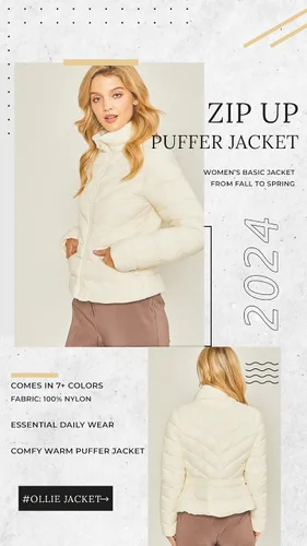 Vista 7 de OLLIE ARNES Chaqueta parka versátil, con cordón, para mujer