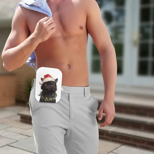 Vista 3 de Fundas de bolsa de ostomía lavables para colostomía, decoración grande