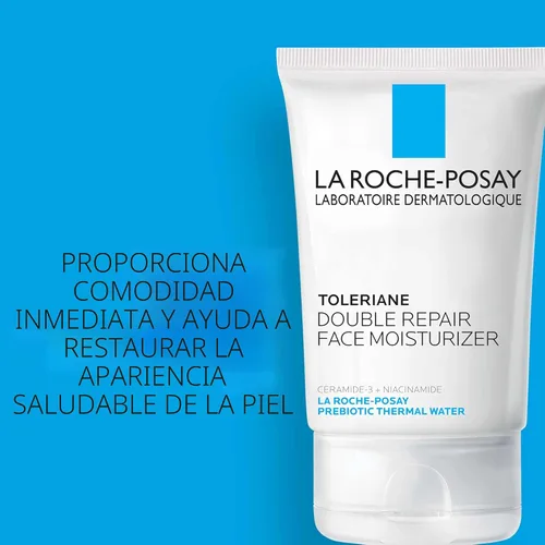 Vista 5 de La Roche-Posay Toleriane Double Repair Face Moisturizer, Daily Moisturizer Face Cream with Ceramide & Niacinamide for All Skin Types, Immediate