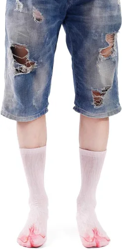 Vista 7 de xywlwoer Calcetines de pata de animal loco calcetines de pierna de pollo novedosos calcetines de animales 3D divertidos regalos de broma