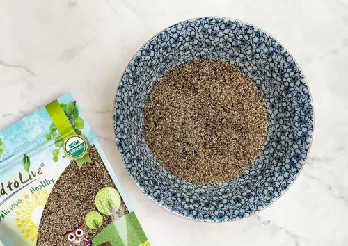 Vista 5 de Food to Live Semillas orgánicas de Kaniwa, 12 onzas, grano Canihua sin OMG, Kosher, crudo, vegano, germinable, a granel, rica en proteínas, fibra