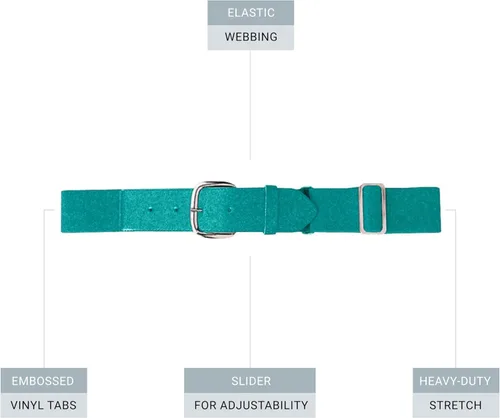 Vista 2 de Augusta Sportswear Kids' Elastic Baseball Belt
