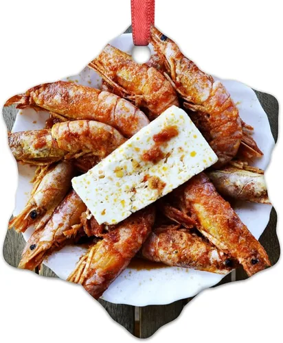 Vista 15 de Decoraciones navideñas de pan de masa madre para árbol, divertidos adornos de comida 2022, recuerdo conmemorativo colgante de vacaciones, regalos