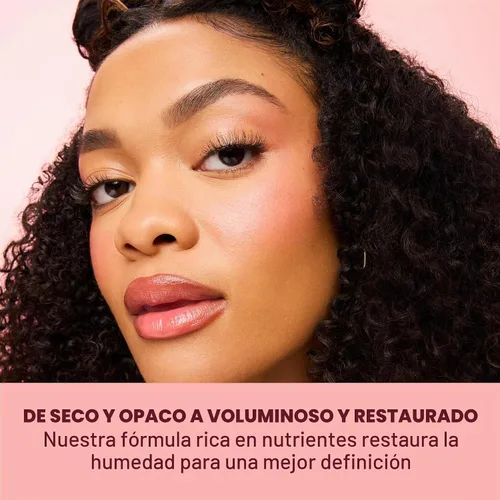 Vista 5 de SheaMoisture Mascarilla capilar de coco e hibisco para rizos secos Mascarilla capilar con manteca de karité 11.5 oz