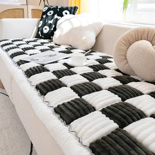 Vista 7 de LiveGo - Funda protectora para sofá de perro, cama lavable para perros grandes, funda de sofá apta para mascotas (Negro, 45x45 cm/17.7x17.7 in)