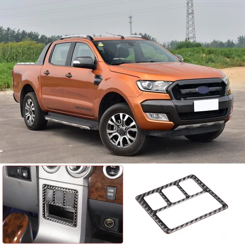 Vista 2 de Interruptor de modo de arrastre para Toyota Tundra 2007-2013 accesorios de consolas centrales, cubierta decorativa interior automotriz de fibra
