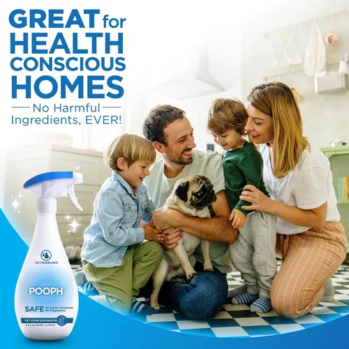 Vista 3 de POOPH - Spray eliminador de olores para mascotas, 16 onzas
