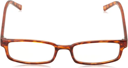 Vista 2 de Foster Grant Gafas de lectura rectangulares Carter para hombre, Negro/Transparente