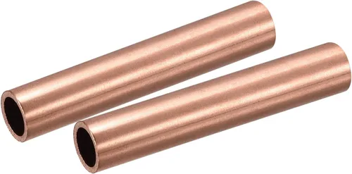 Vista 8 de uxcell Tubo redondo de cobre 0.315 in OD 0.059 in espesor de pared 3.937 in longitud tubería 2 piezas