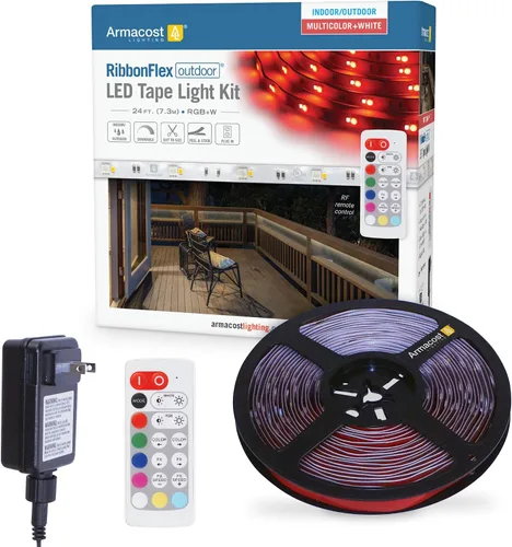 Vista 18 de Armacost Lighting Kit de luz en cinta LED regulable para AC del hogar, blanco cálido suave (1.5M) 424502 2700K blanco cálido 5 m