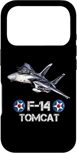 Vista 30 de Vintage F-14 Tomcat Fighter Jet Aviación Militar Estuche de Regalo para iPhone 17