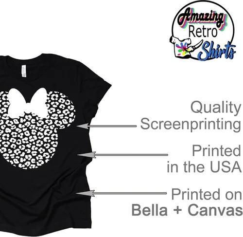 Vista 4 de Leopardo, Minnie Camisa, Cheetah Minnie Camisa, Animal Kingdom, Camisa Safari Casual Manga Corta Camisa