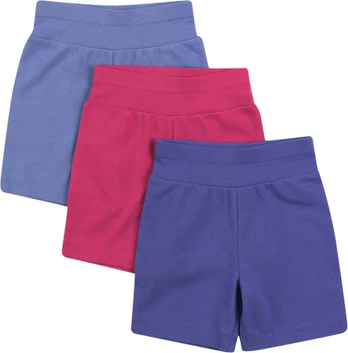 Vista 14 de Hanes Ultimate Baby Flexy - Pantalones cortos de punto ajustables, paquete de 3