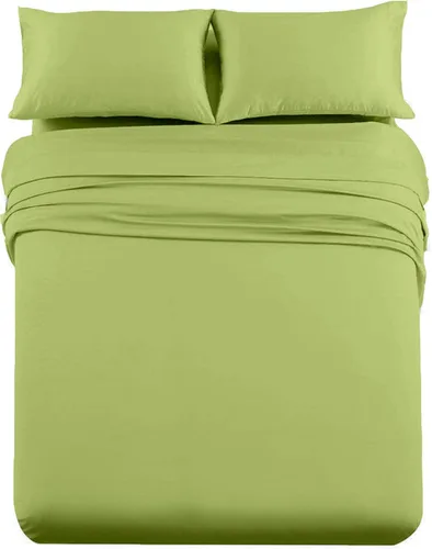 Vista 9 de Cottingon Juego de sábanas de 5 piezas tamaño King dividido para camas dobles ajustables, sábanas de microfibra de lujo suave XL para colchón