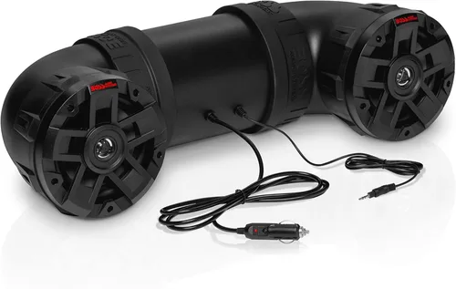 Vista 10 de BOSS Audio Systems UTV4B ATV UTV Sistema de sonido resistente a la intemperie, altavoces de 4 pulgadas, tweeters de 1 pulgada, amplificador