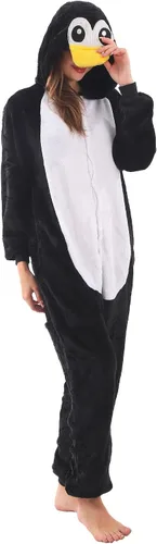 Vista 4 de Pijamas de animales para adultos, disfraces de una pieza para hombres, mujeres, unisex, adolescentes, rana verde