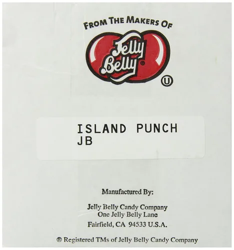 Vista 3 de Jelly Belly Island Punch Jelly Beans, caja de 10 libras