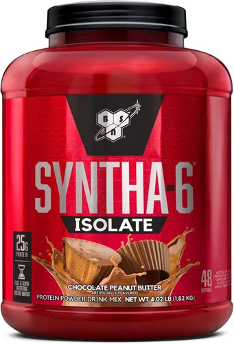 Vista 13 de BSN SYNTHA-6 Proteína Aislada en Polvo, Proteína de Chocolate con Aislado de Proteína de Suero, Aislado de Proteína de Leche, Sabor: Batido