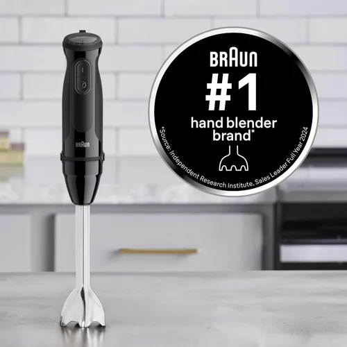 Vista 2 de Braun MultiQuick Vario 5 Batidora de mano, 21 velocidades, Turbo Boost, 500