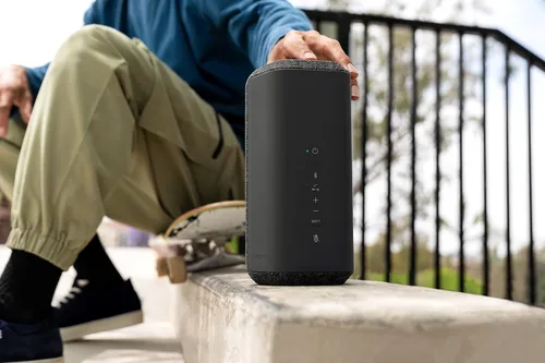 Vista 8 de Sony XE300 Altavoz Bluetooth portátil impermeable y a prueba de polvo - Negro (renovado)