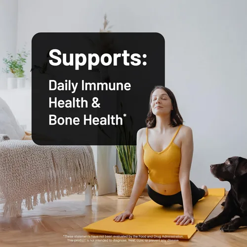 Vista 9 de NatureWise Vitamina D3 1000UI + K2 (MK7) 100mcg con aceite de coco orgánico extra virgen - Apoya la absorción de calcio, la salud ósea e inmune